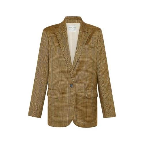 Forte Forte Prins av Wales Blazer Brun Brown, Dam