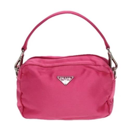 Prada Vintage Pre-owned Tyg prada-vskor Pink, Dam