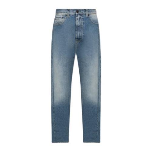 Maison Margiela Jeans med vintageeffekt Blue, Herr