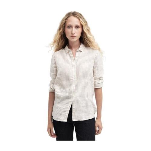 Barbour Vita Casual Skjortor White, Dam