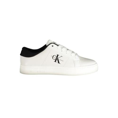 Calvin Klein Vita polyester sneakers med snörning, kontrastdetaljer, t...