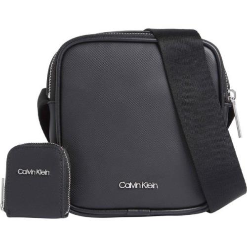 Calvin Klein Essential Cube Crossbody Väska Black, Herr