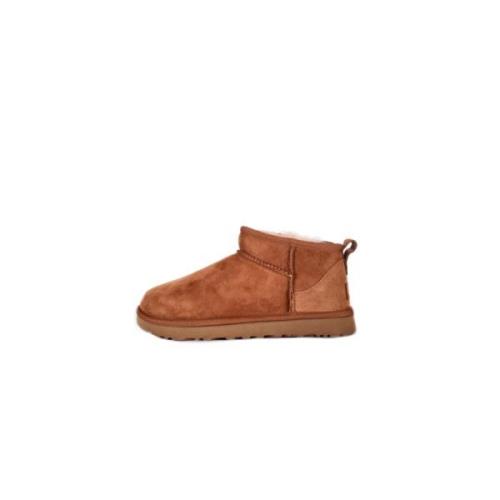 UGG Pälsfodrade Vinterstövlar Brown, Dam