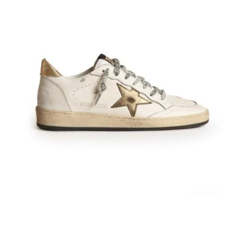 Golden Goose Vita sneakers med gyllene stjärnhäl White, Dam