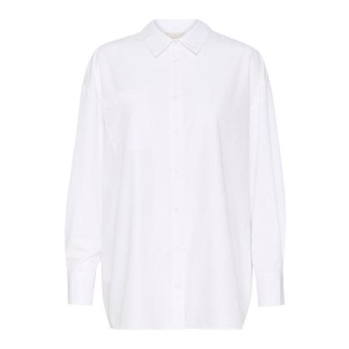 Kaffe OpticalWhite C Skjortblus White, Dam