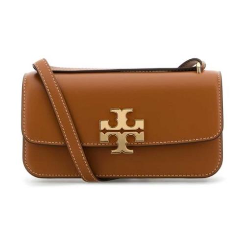 Tory Burch Konvertibel axelväska i Eleanor-stil Brown, Dam