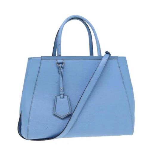 Fendi Vintage Pre-owned Laeder fendi-vskor Blue, Dam