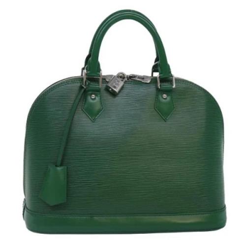 Louis Vuitton Vintage Pre-owned Laeder handvskor Green, Dam