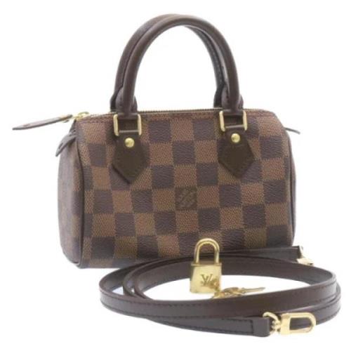 Louis Vuitton Vintage Pre-owned Canvas louis-vuitton-vskor Brown, Dam