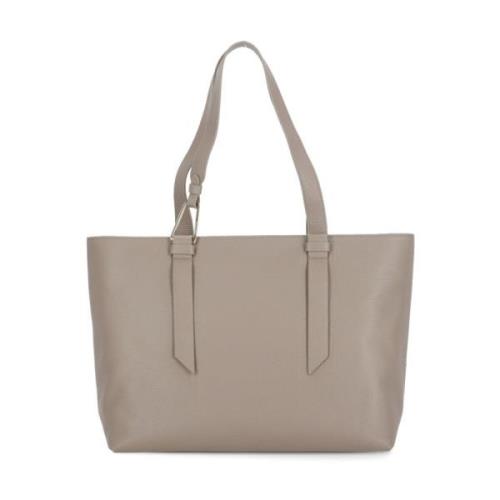 Coccinelle Beige Läder Axelväska med Handtag Beige, Dam