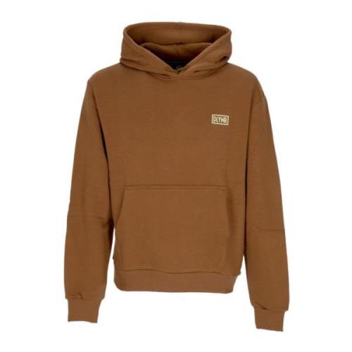 Dolly Noire Brun Logo Baktill Hoodie Långärmad Brown, Herr