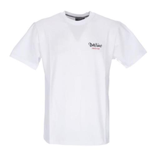 Dolly Noire Grafiskt Tryck Crew Neck T-shirt White, Herr