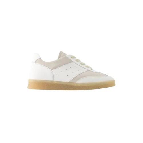 Maison Margiela Läder sneakers White, Herr