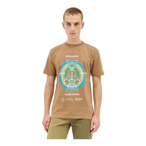 Space Available Grafiskt Tryck Bomull T-shirt Brown, Herr