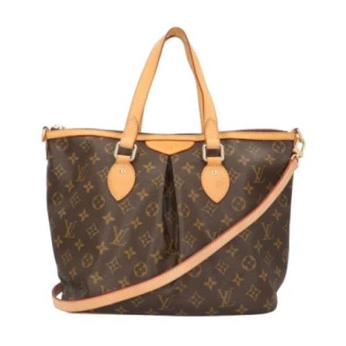 Louis Vuitton Vintage Pre-owned Canvas totevskor Brown, Dam