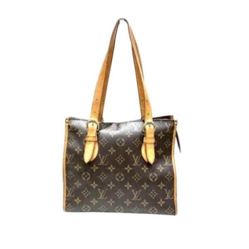 Louis Vuitton Vintage Pre-owned Tyg louis-vuitton-vskor Brown, Dam