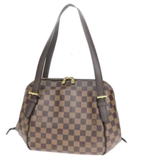 Louis Vuitton Vintage Pre-owned Canvas louis-vuitton-vskor Brown, Dam