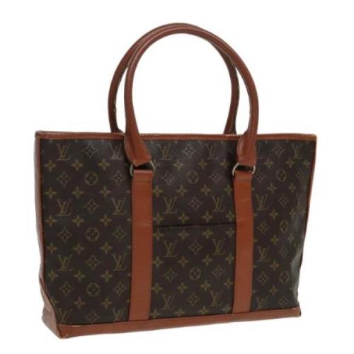 Louis Vuitton Vintage Pre-owned Canvas louis-vuitton-vskor Brown, Dam