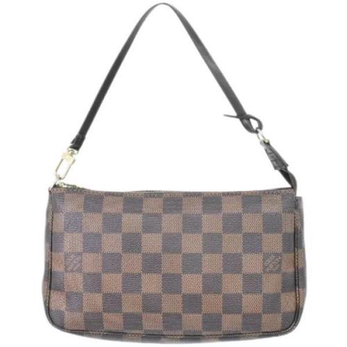 Louis Vuitton Vintage Pre-owned Canvas kuvertvskor Brown, Dam