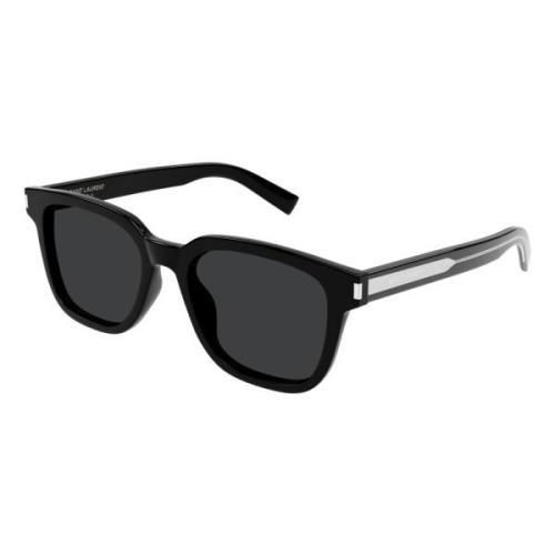 Saint Laurent Klassiska svarta solglasögon SL 711 Black, Herr