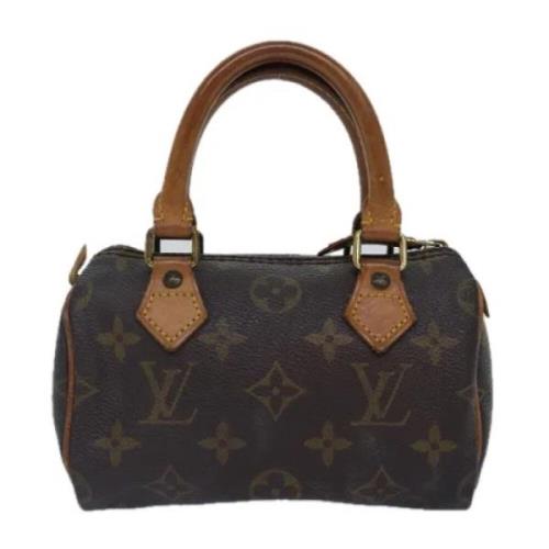 Louis Vuitton Vintage Pre-owned Canvas handvskor Brown, Dam