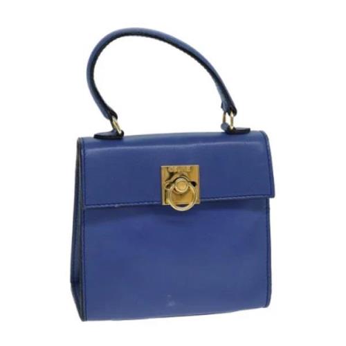 Celine Vintage Pre-owned Laeder celine-vskor Blue, Dam