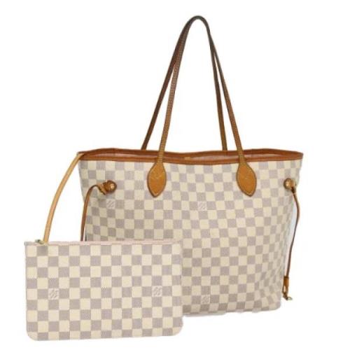 Louis Vuitton Vintage Pre-owned Canvas louis-vuitton-vskor White, Dam