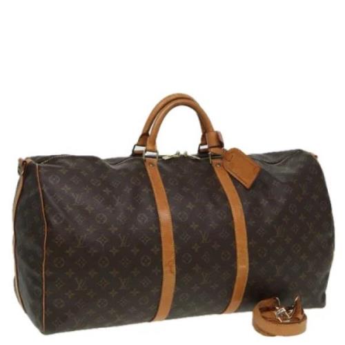 Louis Vuitton Vintage Pre-owned Canvas louis-vuitton-vskor Brown, Dam