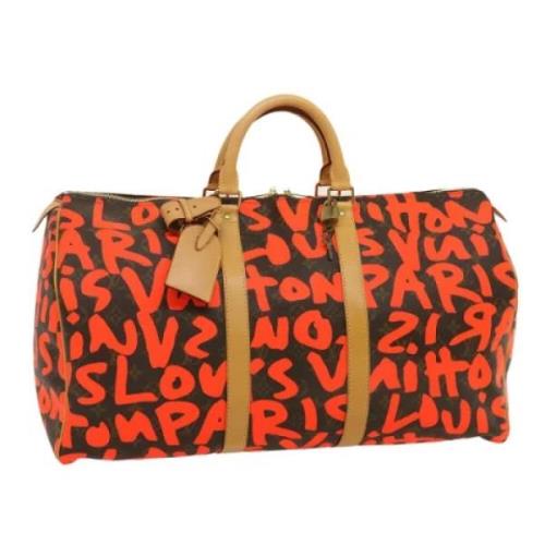 Louis Vuitton Vintage Pre-owned Canvas louis-vuitton-vskor Orange, Dam