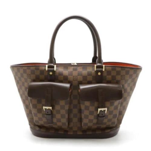 Louis Vuitton Vintage Pre-owned Plast louis-vuitton-vskor Brown, Dam