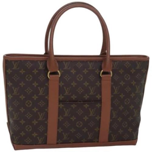 Louis Vuitton Vintage Pre-owned Canvas louis-vuitton-vskor Brown, Dam