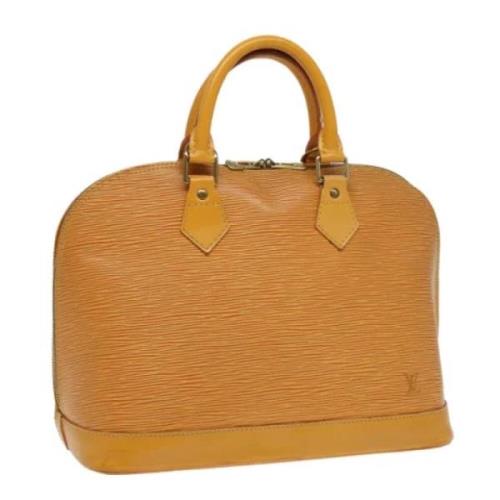 Louis Vuitton Vintage Pre-owned Laeder louis-vuitton-vskor Yellow, Dam