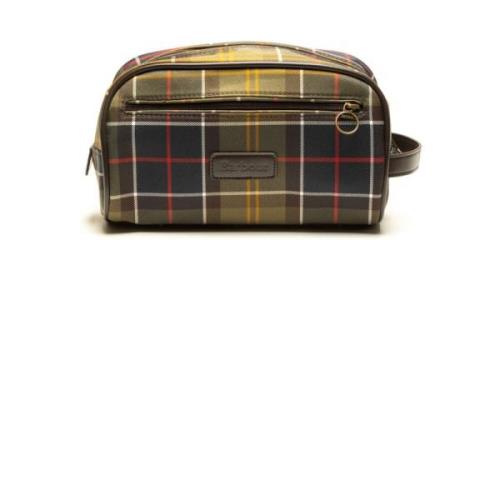 Barbour Multifärgad Tartan Toalettväska Multicolor, Herr