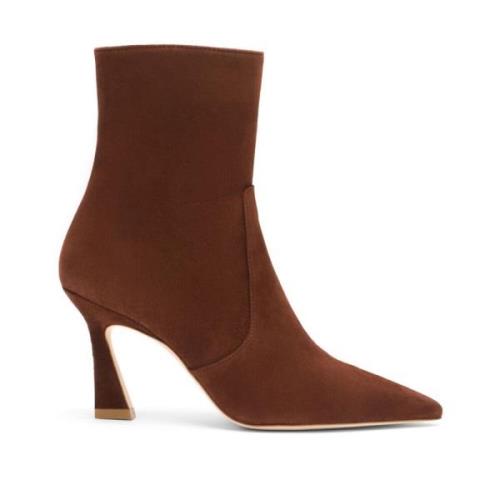 Stuart Weitzman Vinnie Bootie Brown, Dam