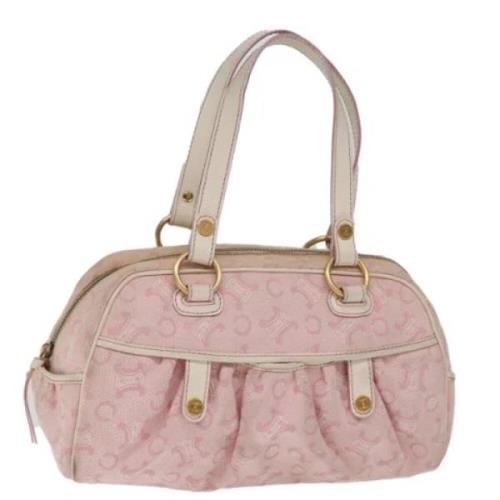 Celine Vintage Pre-owned Canvas celine-vskor Pink, Dam