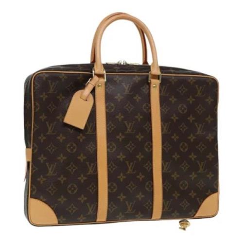 Louis Vuitton Vintage Pre-owned Canvas louis-vuitton-vskor Brown, Dam