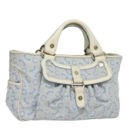 Celine Vintage Pre-owned Canvas celine-vskor Blue, Dam