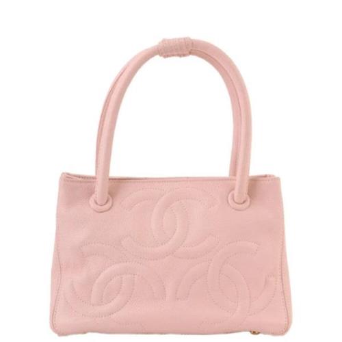 Chanel Vintage Pre-owned Tyg handvskor Pink, Dam