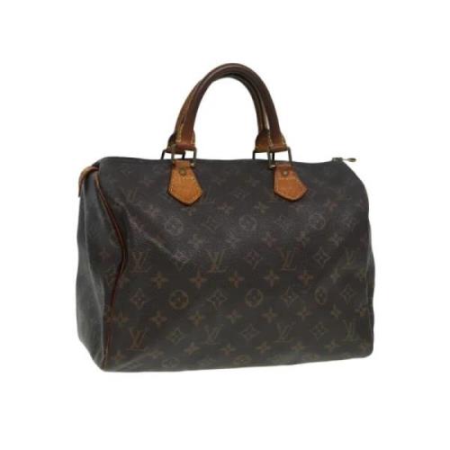 Louis Vuitton Vintage Pre-owned Canvas handvskor Brown, Dam