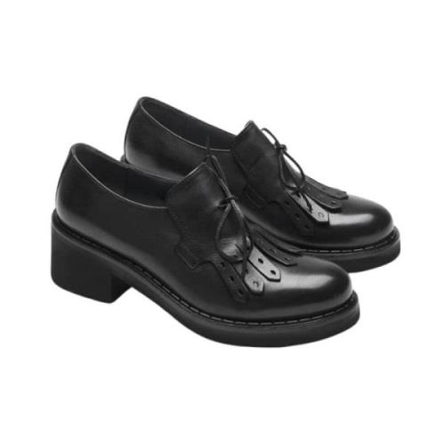 Calpierre Stiliga Loafers för Män Black, Dam