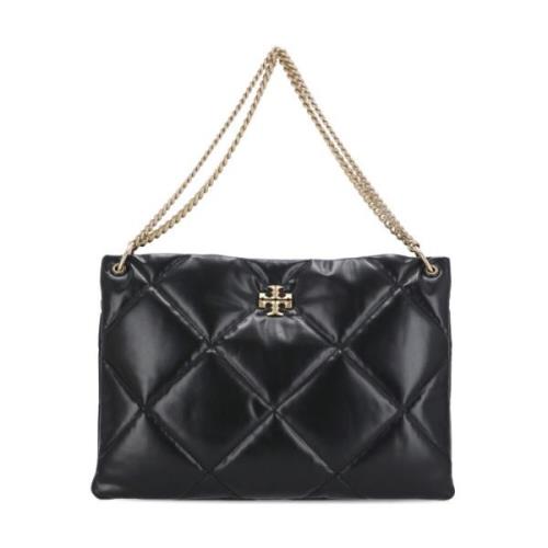 Tory Burch Quiltad Svart Kedjehandväska Black, Dam