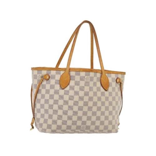 Louis Vuitton Vintage Pre-owned Canvas louis-vuitton-vskor Beige, Dam