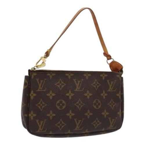 Louis Vuitton Vintage Pre-owned Canvas louis-vuitton-vskor Brown, Dam