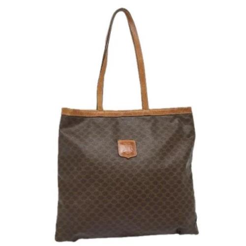 Celine Vintage Pre-owned Laeder totevskor Brown, Dam