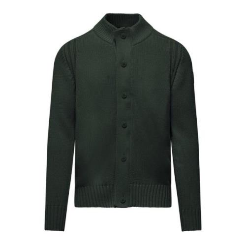 BomBoogie Hög hals Cardigan Green, Herr