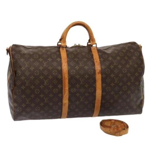 Louis Vuitton Vintage Pre-owned Canvas louis-vuitton-vskor Brown, Dam