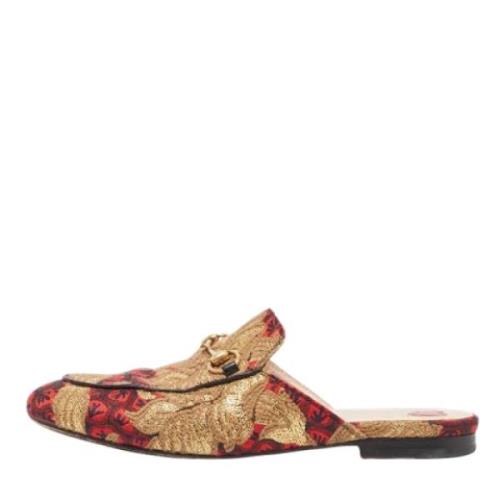 Gucci Vintage Pre-owned Canvas mules Multicolor, Dam