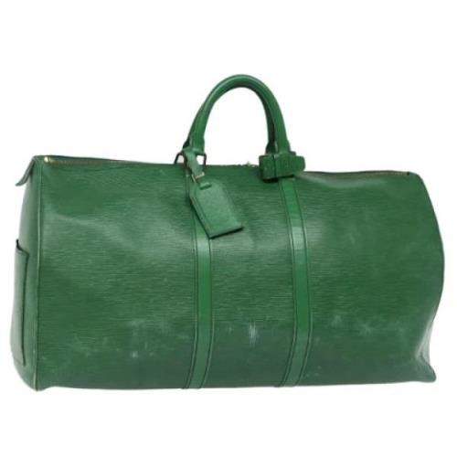 Louis Vuitton Vintage Pre-owned Laeder louis-vuitton-vskor Green, Dam