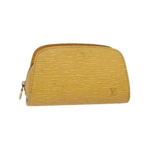 Louis Vuitton Vintage Pre-owned Laeder louis-vuitton-vskor Yellow, Dam