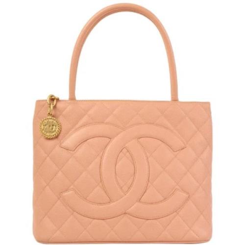 Chanel Vintage Pre-owned Laeder chanel-vskor Pink, Dam